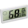 Sollbry - Digitales Hygrometer-Thermometer, elektronisches Heim-Thermo-Hygrometer, LCD-Display, Temperatur-Feuchtigkeitsdetektor,