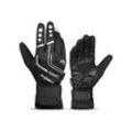 Fahrradhandschuhe für Herren, Winter, winddicht, reflektierend, Thermo-Gel-Pads, Touchscreen,Medium Palm Girth 8.5-9'