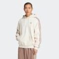 Sweatshirt ADIDAS ORIGINALS "BAGGY HOODIE" Gr. L, weiß (wonder weiß), Herren, Obermaterial: 70% Baumwolle, 30% Polyester, Sweatshirts