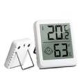 Innen-Hygrometer-Thermometer, Mini-Hochpräzisions-Digital-Hygrometer-Thermometer, Temperaturmonitor und Feuchtigkeitsmesser-Komfortniveauanzeige