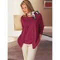 Strickpullover CLASSIC "Twinset", Damen, Gr. 46, rot (weinrot), 100% Polyacryl, unifarben, figurumspielend, Langarm, Pullover Twinset