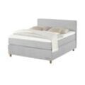 Jette Home Boxspringbett Jette Flex ¦ grau ¦ Maße (cm): B: 185 H: 120,5