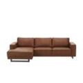 SOHO Ecksofa Sanja ¦ braun ¦ Maße (cm): B: 285 H: 85 T: 155