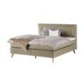 Boxspringbett Gorge ¦ beige ¦ Maße (cm): B: 180 H: 118