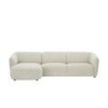 SOHO Ecksofa Loures ¦ creme ¦ Maße (cm): B: 280 H: 73 T: 152