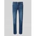 Slim Fit Jeans im aus Bio-Baumwoll-Mix 5-Pocket-Design