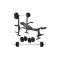 ArtSport Multifunktion Hantelbank Set ProfiGym 1000 & 3in1 Hantelset mit 60 kg Gewichten