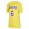 Los Angeles Lakers Nike NBA-T-Shirt für ältere Kinder - Gelb