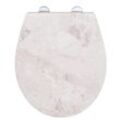 WC-Sitz WHITE MARBLE