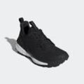 Wanderschuh ADIDAS TERREX "TERREX FREE HIKER 2.0 LOW", Gr. 38,5, schwarz (core schwarz, core schwarz, grau four), Synthetik, Textil, sportlich, Schuhe