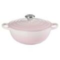 LE CREUSET La Mermite Bräter 24cm Shell Pink SIGNATURE