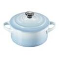 LE CREUSET Mini-Cocotte Klassik 10cm Coastal Blue TRADITION