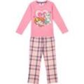 Kinder Lizenz Pyjama mit Flanellhose Paw Patrol Girls 98/104