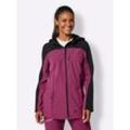 Softshelljacke CATAMARAN, Damen, Gr. 40/42, lila (schwarz, malve), 94% Polyester, 6% Elasthan, gemustert, mehrfarbig, Jacken