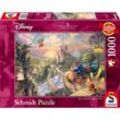 Schmidt Spiele Puzzle Thomas Kinkade Studios: Disney Dreams Collection -Die Schöne und das Biest