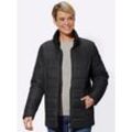 Steppjacke CASUAL LOOKS Gr. 36, schwarz, Damen, 100% Polyester, unifarben, Jacken