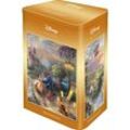 Schmidt Spiele Puzzle Thomas Kinkade Studios: Disney - Beauty and the Beast in der Nostalgie Metalldose