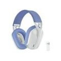 Logitech Lightspeed G435 - Headset - ohrumschlieÃend - Bluetooth / 2,4 GHz Funkfrequenz - kabellos - weiÃ