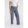 Stretch-Hose KJBRAND "Babsie", Damen, Gr. 42, N-Gr, grau (denim grau), Denim/Jeans, Obermaterial: 71% Baumwolle, 25% Polyester, 4% Elasthan, Hosen