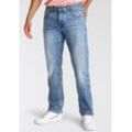 5-Pocket-Jeans CAMEL ACTIVE "WOODSTOCK" Gr. 34, Länge 36, blau (ocean, blau36), Herren, Denim/Jeans, Obermaterial: 97% Baumwolle, 3% Elasthan, Jeans, mit Stretch