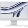 APPLE iMac "iMac 24''", weiß (silber), Mac OS, 8 GB RAM 256 GB SSD, Computer