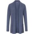 Strickjacke aus 100% Premium-Kaschmir include blau