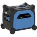 Stromerzeuger GÜDE "Inverter »ISG 6600-3 E«", blau (blau, schwarz), B:76cm H:63cm T:53cm, Stromerzeuger