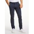 Chinos LINDBERGH "Lindbergh Chino, Chinos" Gr. 30, Länge 34, blau (navy), Herren, Oberstoff: 57% Baumwolle, 39% Polyester, 4% Elasthan, Hosen