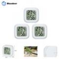 Bluedeer - Mini-LCD-Digital-Hygrometer-Thermometer für den Innenbereich, tragbar, hochpräzise Temperatur, Luftfeuchtigkeit -50 ℃ 70 ℃, 10 % 99 %