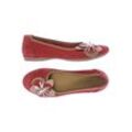 Heine Damen Ballerinas, rot, Gr. 37