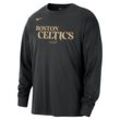 Boston Celtics Courtside Nike NBA-Longsleeve (Herren) - Schwarz