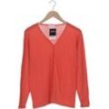 Peter Hahn Damen Strickjacke, orange, Gr. 40