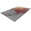 Teppich KAYOOM "Dilan 400", rot, B:160cm H:5mm L:230cm, Polyester, Teppiche