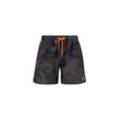 Shorts ALPHA INDUSTRIES "Alpha Industries Men - Shorts Basic Swim Short" Gr. XL, Normalgrößen, schwarz (schwarz camo), Herren, Shell/Lining: 100% Polyester, Hosen