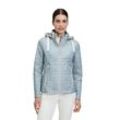 Steppjacke GIL BRET "Gil Bret Steppjacke mit Kapuze", Damen, Gr. 36, blau, Obermaterial: 100% Polyamid., feminin, tailliert, Jacken