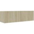 Vidaxl - TV-Schrank Sonoma-Eiche 100x30x30 cm Holzwerkstoff