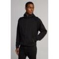 Kapuzensweatjacke CHAMPION, Herren, Gr. L (52/54), schwarz (nbk), Obermaterial: 69% Polyester, 26% Baumwolle, 5% sonstige Fasern, sportlich, Sweatjacken