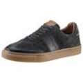 Sneaker CAMEL ACTIVE, Herren, Gr. 41, blau, Leder, casual, Schuhe, im Retro Look, Freizeitschuh, Halbschuh, Schnürschuh