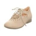 Schnürschuh THINK "GUAD2", Damen, Gr. 41, beige, Nappaleder, klassisch, Schuhe, mit modischer Schnürung, Freizeitschuh, Halbschuh, Schnürschuh