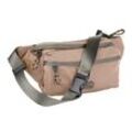 Bauchtasche CAMEL ACTIVE "Terra" Gr. B/H/T: 32cm x 15cm x 8cm, beige, Damen, Polyester, Taschen, aus recyceltem Nylon und voluminös aufgesetzten Taschen