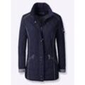 Steppjacke CASUAL LOOKS, Damen, Gr. 36, blau (marine), 100% Polyester, unifarben, Jacken