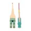 Eaton Tripp Lite Series 40/100/400G Multimode 50/125 OM4 Fiber Optic Kabel (Duplex SN-PC zu Duplex LC-PC Stecker/Stecker