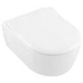 Villeroy und Boch Avento WC-Sitz 9M87S101 weiß, Quick-Release Scharniere, Softclosing
