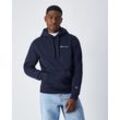 Kapuzensweatshirt CHAMPION "Hooded Sweatshirt" Gr. L (52/54), schwarz (nny), Herren, Jersey, Obermaterial: 70% Baumwolle, 30% Polyester, unifarben, Sweatshirts