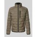 Regular Fit Steppjacke mit Stehkragen