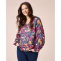 Bluse mit Allover-Print