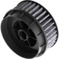 BEKO Aktivkohlefilter "BFBC22641", schwarz, B:29,5cm H:1cm T:23,7cm, Filterkartuschen, passend für Beko Hauben BHCB96641BBHS und BHCB66641BBHS