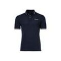 Poloshirt ARMANI EXCHANGE "Poloshirt", Herren, Gr. M, blau (marine), Obermaterial: 100% Baumwolle CO., Kurzarm, Shirts