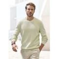 Strickpullover JOHN DEVIN, Herren, Gr. S (44/46), grün (hellgrün), Strick, Rippstrick, Obermaterial: 50% Baumwolle, 50% Polyacryl, unifarben, casual, regular fit, Rundhals, Langarm Strickbündchen, Pullover, in modischen Farben aus Baumwollmischung