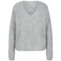 V-Pullover include grau